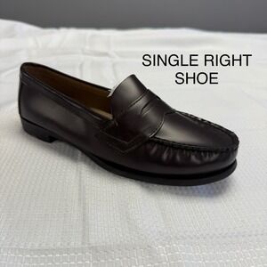 AMPUTEE SINGLE RIGHT Womens 7.5M Eastland Classic II Burgundy Penny Loafer Shoe